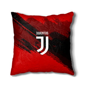 Подушка 3D с принтом JUVENTUS SPORT RED , наволочка – 100% полиэстер, наполнитель – холлофайбер (легкий наполнитель, не вызывает аллергию). | состоит из подушки и наволочки. Наволочка на молнии, легко снимается для стирки | Тематика изображения на принте: football | soccer | ювентус