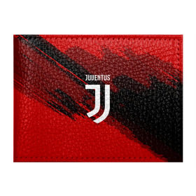 Обложка для студенческого билета с принтом JUVENTUS SPORT RED , натуральная кожа | Размер: 11*8 см; Печать на всей внешней стороне | football | soccer | ювентус