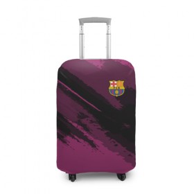 Чехол для чемодана 3D с принтом Barcelona sport , 86% полиэфир, 14% спандекс | двустороннее нанесение принта, прорези для ручек и колес | football | soccer | барселона