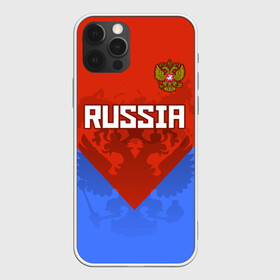 Чехол для iPhone 12 Pro с принтом Russia , силикон | область печати: задняя сторона чехла, без боковых панелей | federation | russia | russian | герб | двуглавый | двухглавый | медведь | олимпиада | орел | патриот | россии | российская | россия | рф | спорт | три колор | федерация | флаг | форма | я русский