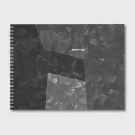 Альбом для рисования с принтом AMG SPORT , 100% бумага
 | матовая бумага, плотность 200 мг. | amg | амг | марка | машины