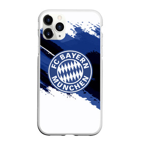 Чехол для iPhone 11 Pro Max матовый с принтом BAYERN MUNCHEN SPORT STYLE , Силикон |  | Тематика изображения на принте: football | soccer | байерн