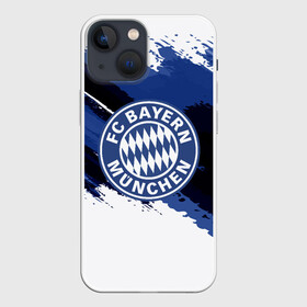 Чехол для iPhone 13 mini с принтом BAYERN MUNCHEN SPORT STYLE ,  |  | Тематика изображения на принте: football | soccer | байерн