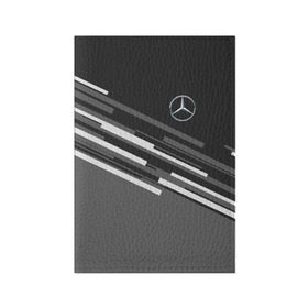 Обложка для паспорта матовая кожа с принтом MERCEDES BENZ SPORT , натуральная матовая кожа | размер 19,3 х 13,7 см; прозрачные пластиковые крепления | mercedes | марка | машины | мерседес