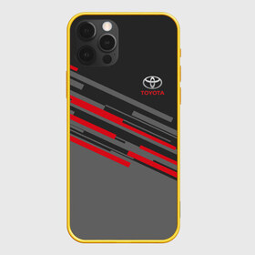 Чехол для iPhone 12 Pro Max с принтом TOYOTA SPORT , Силикон |  | auto | sport | toyota | авто | автомобиль | автомобильные | бренд | марка | машины | спорт | тойота