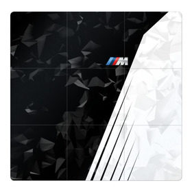 Магнитный плакат 3Х3 с принтом BMW 2018 M Sport , Полимерный материал с магнитным слоем | 9 деталей размером 9*9 см | bmw | бмв | марка | машины