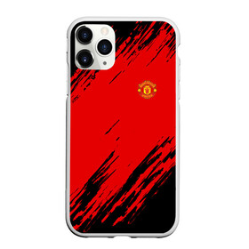 Чехол для iPhone 11 Pro матовый с принтом F.C.M.U 2018 Original    , Силикон |  | Тематика изображения на принте: emirates | fc | manchester united | абстракция | геометрия | зож | клуб | линии | манчестер юнайтед | модные | мяч | россии | спорт | спортивные | стиль | тренды | футбол | футбольный клуб | экстрим | эмблема