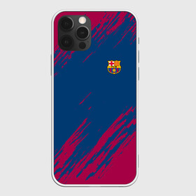 Чехол для iPhone 12 Pro с принтом FC BARCELONA (BARCA) | ФК БАРСЕЛОНА , силикон | область печати: задняя сторона чехла, без боковых панелей | fc | fc barcelona | fcb | fly emirates | ronaldo | абстракция | барселона | геометрия | зож | клуб | линии | месси | модные | мяч | реал мадрид | спорт | спортивные | тренды | футбол | футбольный клуб | эмблема