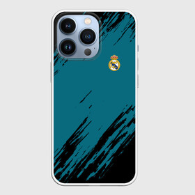 Чехол для iPhone 13 Pro с принтом Real Madrid 2018 Original ,  |  | emirates | fc | real madrid | абстракция | реал мадрид | спорт | спортивные | тренды | футбол | футбольный клуб | эмблема