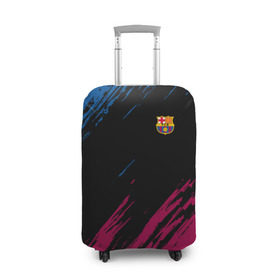 Чехол для чемодана 3D с принтом FC Barca 2018 Original , 86% полиэфир, 14% спандекс | двустороннее нанесение принта, прорези для ручек и колес | fc barcelona | fcb | барселона | спорт | спортивные | футбол | футбольный клуб