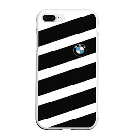 Чехол для iPhone 7Plus/8 Plus матовый с принтом BMW SPORT , Силикон | Область печати: задняя сторона чехла, без боковых панелей | bmw |  машина | автомобиль | автомобильные | бмв