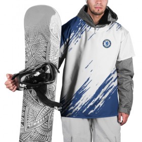 Накидка на куртку 3D с принтом Chelsea Uniform , 100% полиэстер |  | Тематика изображения на принте: chelsea | fc | football | football club | sport | спорт | спортивные | униформа | фирменные цвета | фк | футбол | футбольный клуб | челси
