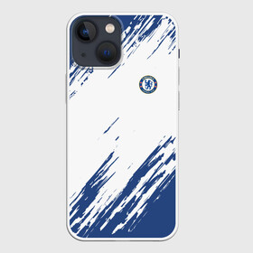 Чехол для iPhone 13 mini с принтом CHELSEA UNIFORM | ФОРМА ЧЕЛСИ ,  |  | Тематика изображения на принте: chelsea | fc | football | football club | sport | спорт | спортивные | униформа | фирменные цвета | фк | футбол | футбольный клуб | челси