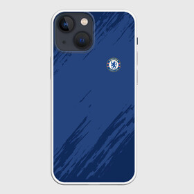 Чехол для iPhone 13 mini с принтом Chelsea Uniform ,  |  | Тематика изображения на принте: chelsea | fc | спорт | спортивные | футбол | футбольный клуб | челси