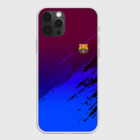 Чехол для iPhone 12 Pro Max с принтом FC Barcelona SPORT , Силикон |  | Тематика изображения на принте: football | soccer | разноцветный
