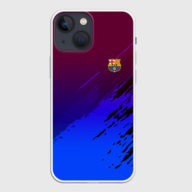 Чехол для iPhone 13 mini с принтом FC Barcelona SPORT ,  |  | football | soccer | разноцветный