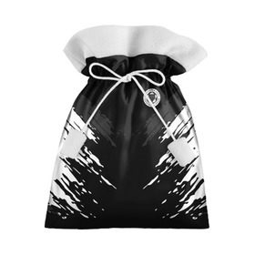 Подарочный 3D мешок с принтом LEICESTER CITY 2018 SPORT , 100% полиэстер | Размер: 29*39 см | football | soccer | черно белый