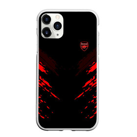 Чехол для iPhone 11 Pro матовый с принтом ARSENAL 2018 SPORT , Силикон |  | Тематика изображения на принте: football | soccer | арсенал
