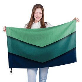 Флаг 3D с принтом Текстура бумаги , 100% полиэстер | плотность ткани — 95 г/м2, размер — 67 х 109 см. Принт наносится с одной стороны | triangle | бумага | треугольник