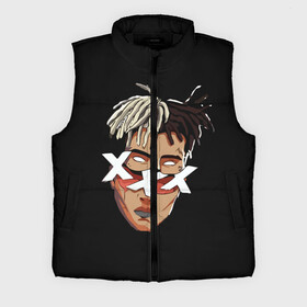 Мужской жилет утепленный 3D с принтом XXXtentacion ,  |  | anime | at  me | freex | look | revenge | tentacion | xxx | xxxtentacion | аниме | джасей | дуэйн | икс | нарисованный | онфрой | рисунок | тейте | тент | тентаньсьен | тентасьён | тентасьон | тентейшен | тентейшн | триисковый