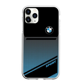 Чехол для iPhone 11 Pro матовый с принтом BMW SPORT , Силикон |  | bmw | бмв | марка | машины