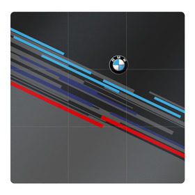 Магнитный плакат 3Х3 с принтом BMW BRAND COLOR , Полимерный материал с магнитным слоем | 9 деталей размером 9*9 см | bmw | бмв | марка | машины