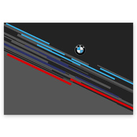 Поздравительная открытка с принтом BMW BRAND COLOR , 100% бумага | плотность бумаги 280 г/м2, матовая, на обратной стороне линовка и место для марки
 | Тематика изображения на принте: bmw | бмв | марка | машины