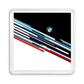 Магнит 55*55 с принтом BMW BRAND COLOR , Пластик | Размер: 65*65 мм; Размер печати: 55*55 мм | bmw | бмв | марка | машины