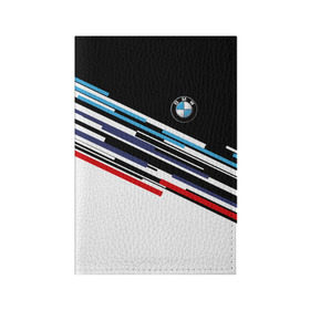 Обложка для паспорта матовая кожа с принтом BMW BRAND COLOR , натуральная матовая кожа | размер 19,3 х 13,7 см; прозрачные пластиковые крепления | bmw | бмв | марка | машины