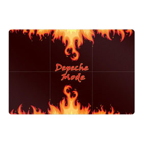 Магнитный плакат 3Х2 с принтом Depeche Mode , Полимерный материал с магнитным слоем | 6 деталей размером 9*9 см |   | абстракция