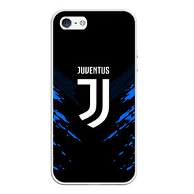 Чехол для iPhone 5/5S матовый с принтом JUVENTUS SPORT , Силикон | Область печати: задняя сторона чехла, без боковых панелей | football | soccer | ювентус