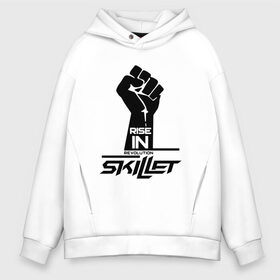 Мужское худи Oversize хлопок с принтом Rise in revolution Skillet , френч-терри — 70% хлопок, 30% полиэстер. Мягкий теплый начес внутри —100% хлопок | боковые карманы, эластичные манжеты и нижняя кромка, капюшон на магнитной кнопке | Тематика изображения на принте: skilet | skillet | альтернативный | гранж | группа | джен леджер | джон купер | индастриал | кори купер | метал | ню | пост | рок | сет моррисон | симфоник | скилет | хард | христианский