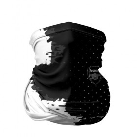 Бандана-труба 3D с принтом Arsenal uniform black 2018 , 100% полиэстер, ткань с особыми свойствами — Activecool | плотность 150‒180 г/м2; хорошо тянется, но сохраняет форму | football | soccer | арсенал