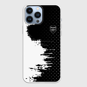 Чехол для iPhone 13 Pro Max с принтом Arsenal uniform black 2018 ,  |  | football | soccer | арсенал