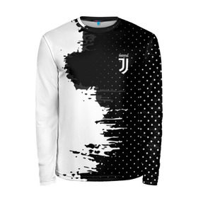 Мужской лонгслив 3D с принтом Juventus uniform black 2018 , 100% полиэстер | длинные рукава, круглый вырез горловины, полуприлегающий силуэт | football | soccer | ювентус
