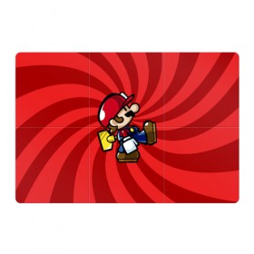 Магнитный плакат 3Х2 с принтом Mario , Полимерный материал с магнитным слоем | 6 деталей размером 9*9 см | nintendo | марио | нинтендо
