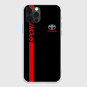 Чехол для iPhone 12 Pro Max с принтом TOYOTA SPORT , Силикон |  | toyota | марка | машины | тойота