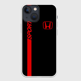 Чехол для iPhone 13 mini с принтом HONDA SPORT ,  |  | honda | марка | машины | хонда