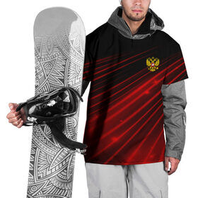 Накидка на куртку 3D с принтом Russia Sport 2018 uniform , 100% полиэстер |  | Тематика изображения на принте: abstraction | grunge | russia | sport | абстракция | герб | краска | русский | символика рф | спорт | спортивный | триколор | униформа | форма | я русский