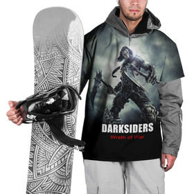 Накидка на куртку 3D с принтом Darksiders: Wrath of War , 100% полиэстер |  | Тематика изображения на принте: 