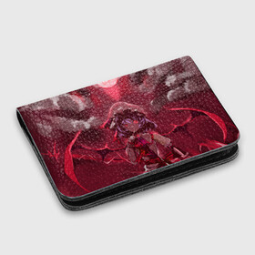 Картхолдер с принтом с принтом Red Touhou , натуральная матовая кожа | размер 7,3 х 10 см; кардхолдер имеет 4 кармана для карт; | anime | touhou | аниме | сон в летний день | сон летним днём