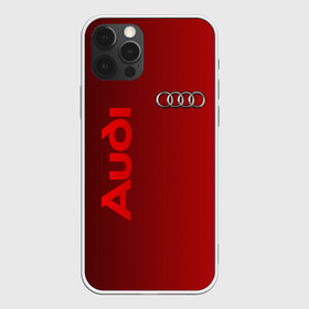 Чехол для iPhone 12 Pro с принтом Audi , силикон | область печати: задняя сторона чехла, без боковых панелей | audi | автомобиль | ауди | кольца | лого