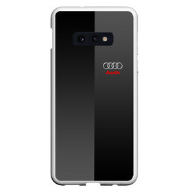 Чехол для Samsung S10E с принтом AUDI SPORT , Силикон | Область печати: задняя сторона чехла, без боковых панелей | audi | ауди | марка | машины