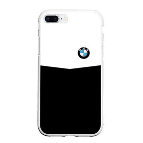 Чехол для iPhone 7Plus/8 Plus матовый с принтом BMW SPORT , Силикон | Область печати: задняя сторона чехла, без боковых панелей | бмв | марка | машины