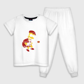 Детская пижама хлопок с принтом Bart AC/DC , 100% хлопок |  брюки и футболка прямого кроя, без карманов, на брюках мягкая резинка на поясе и по низу штанин
 | Тематика изображения на принте: acdc | music | rock | simpsons | барт | гитара | группа | исидиси | музыка | рок