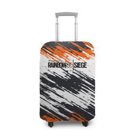 Чехол для чемодана 3D с принтом Rainbow Six Siege , 86% полиэфир, 14% спандекс | двустороннее нанесение принта, прорези для ручек и колес | battlefield | call of duty | clancy | cod | counter | csgo | game | rainbow | six | strike | tom | игра | краска | краски | шутер