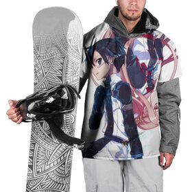 Накидка на куртку 3D с принтом Мастера Меча Онлайн , 100% полиэстер |  | Тематика изображения на принте: anime | kirito | sao | sword art online | vr | аниме | кирито | мастера меча онлайн | ммо