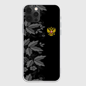 Чехол для iPhone 12 Pro Max с принтом Russia Pattern , Силикон |  | pattern | russia | герб | орел | орнамент | патриот | патриотизм | российский | россия | символика | узор | хохлома | цветы | я русский