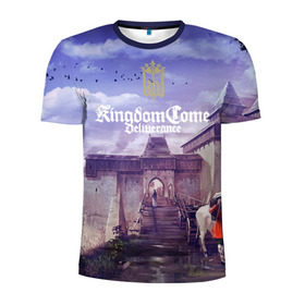 Мужская футболка 3D спортивная с принтом Kingdom Come Deliverance , 100% полиэстер с улучшенными характеристиками | приталенный силуэт, круглая горловина, широкие плечи, сужается к линии бедра | deliverance | kingdom come