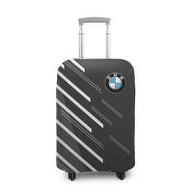 Чехол для чемодана 3D с принтом BMW SPORT , 86% полиэфир, 14% спандекс | двустороннее нанесение принта, прорези для ручек и колес | auto | bmw | motorsport | авто | автомобиль | автомобильные | бмв | бренд | марка | машины | моторспорт | спорт